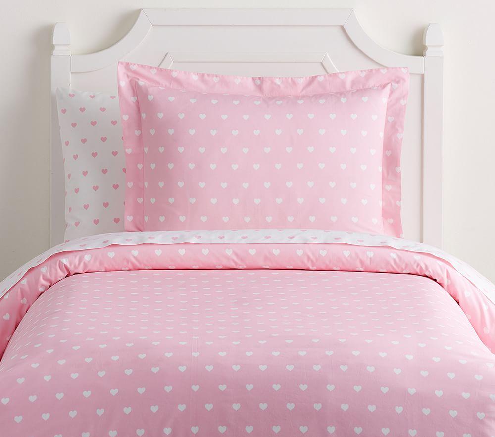 Organic Heart Duvet Cover